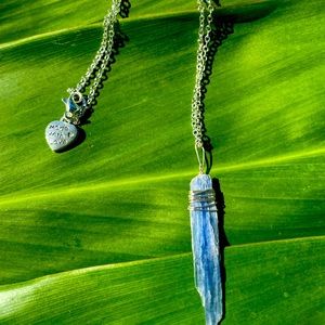 Blue Kyanite necklace